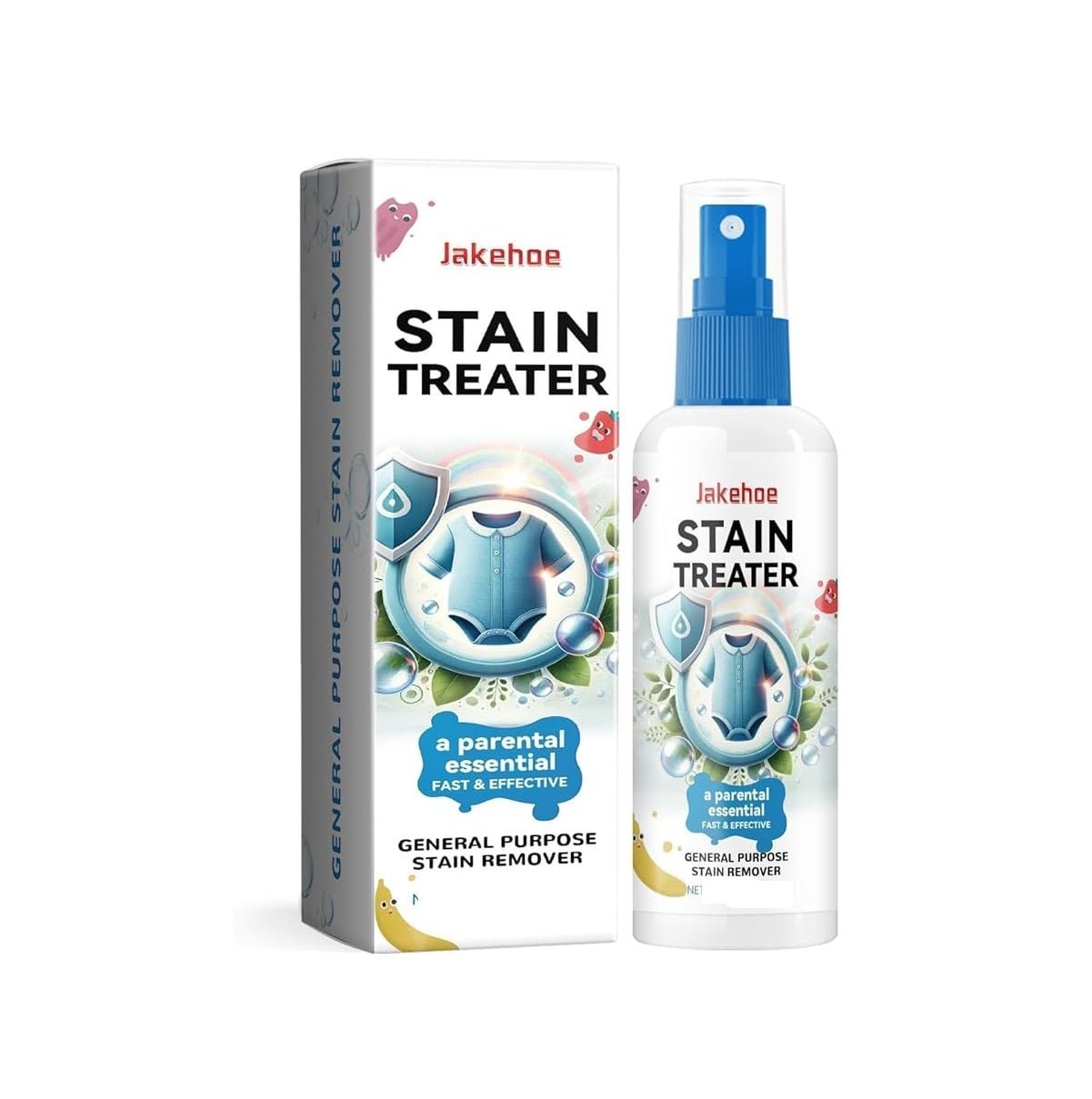 Jakehoe Stain Treater 120ml – Powerful Fabric Stain Remover for Clothes & Upholstery