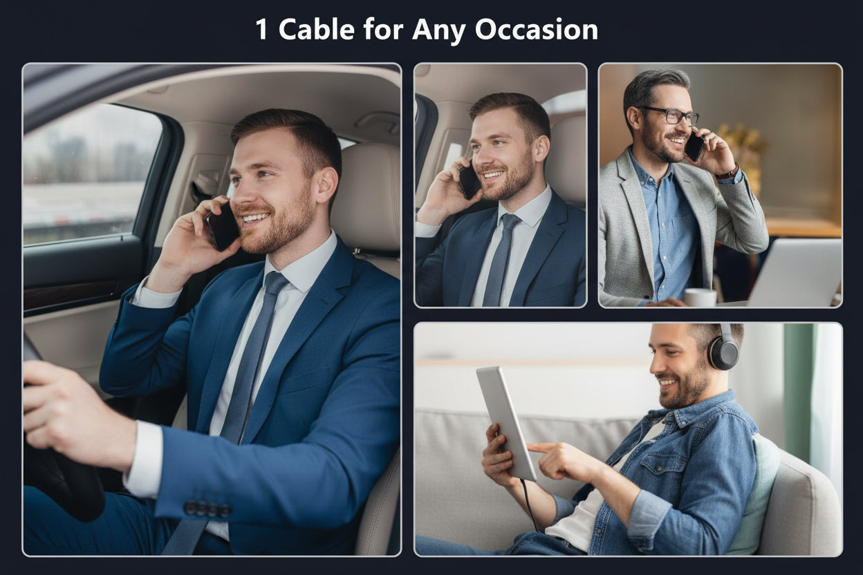 4-in-1 Multi USB Charging Cable – Fast Charging