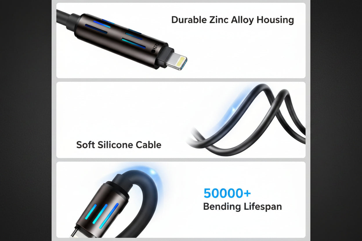 4-in-1 Multi USB Charging Cable – Fast Charging