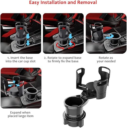 2-in-1 Multifunction Car Cup Holder