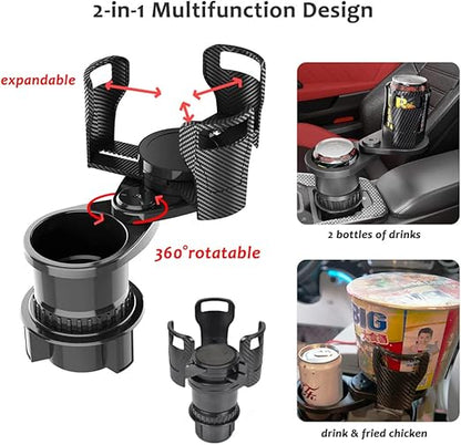 2-in-1 Multifunction Car Cup Holder
