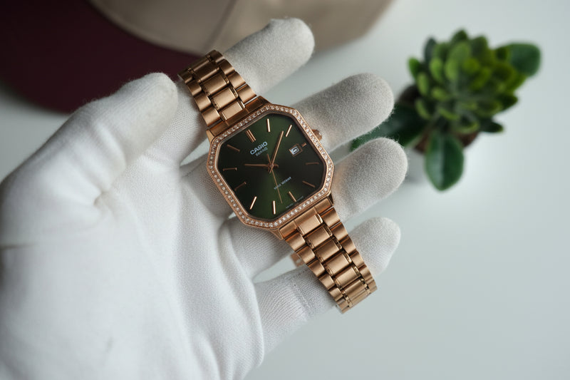 Casio Square Watch for Men – Luxury Quartz