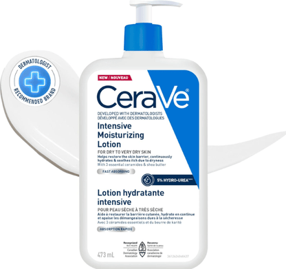 CeraVe Intensive Moisturizing Lotion | 72-Hour Hydration with Ceramides & Hyaluronic Acid