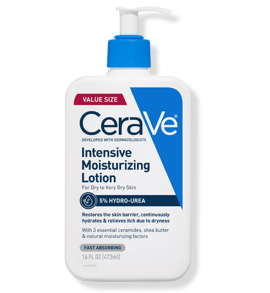 CeraVe Intensive Moisturizing Lotion | 72-Hour Hydration with Ceramides & Hyaluronic Acid