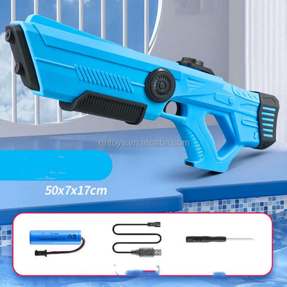Electric Water Gun – Rechargeable Automatic Water Blaster for Kids